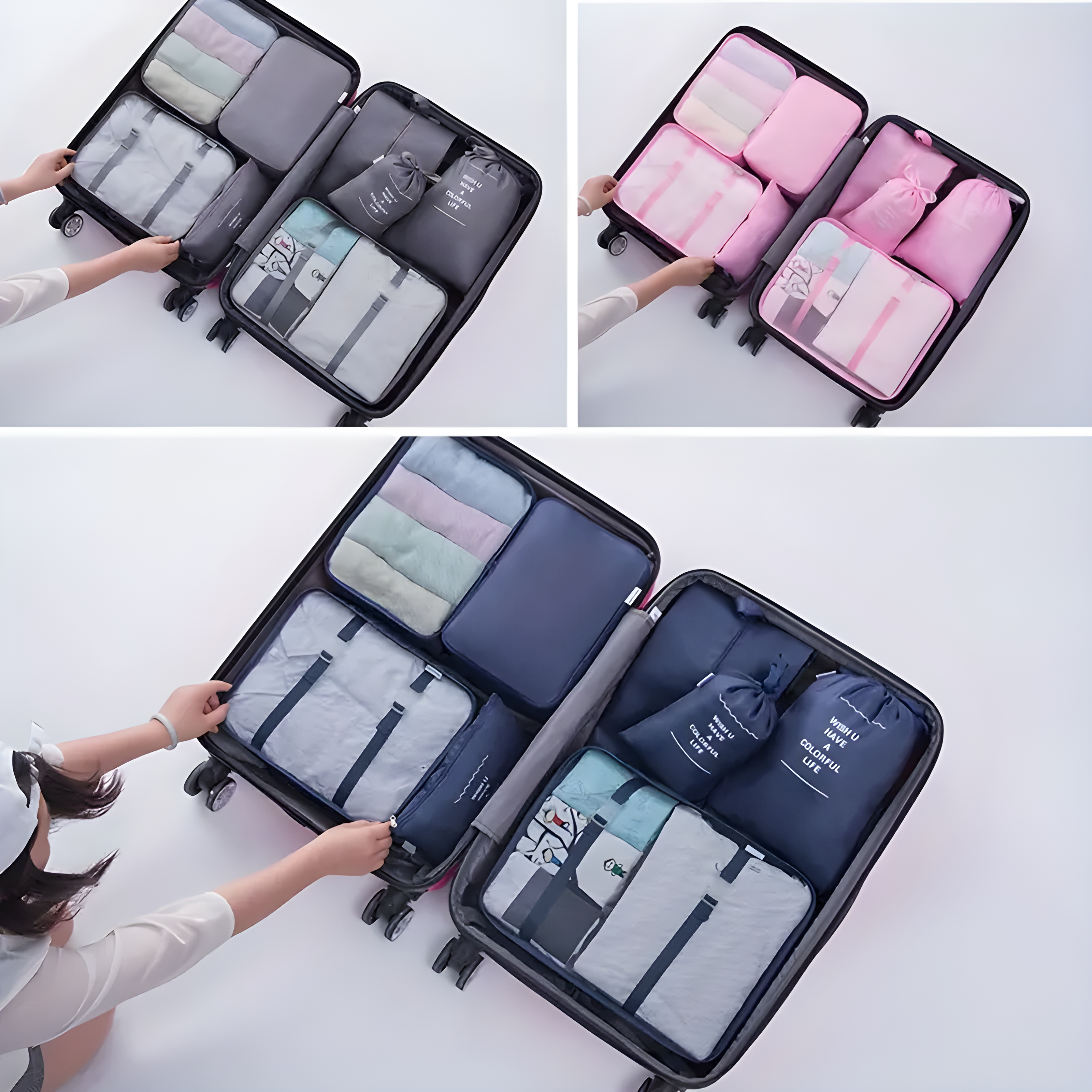 Easy-Pack Reiskubussen | 8-pack