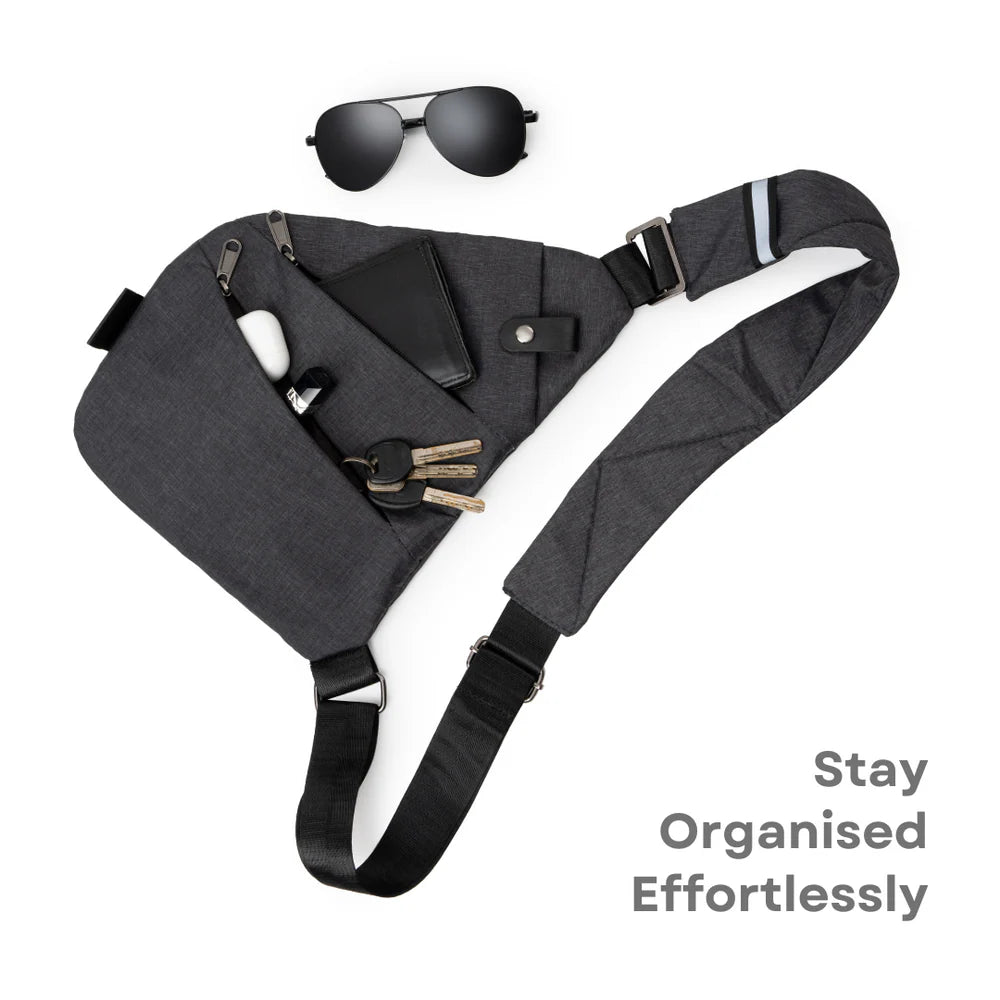 Anti-diefstal crossbody tas