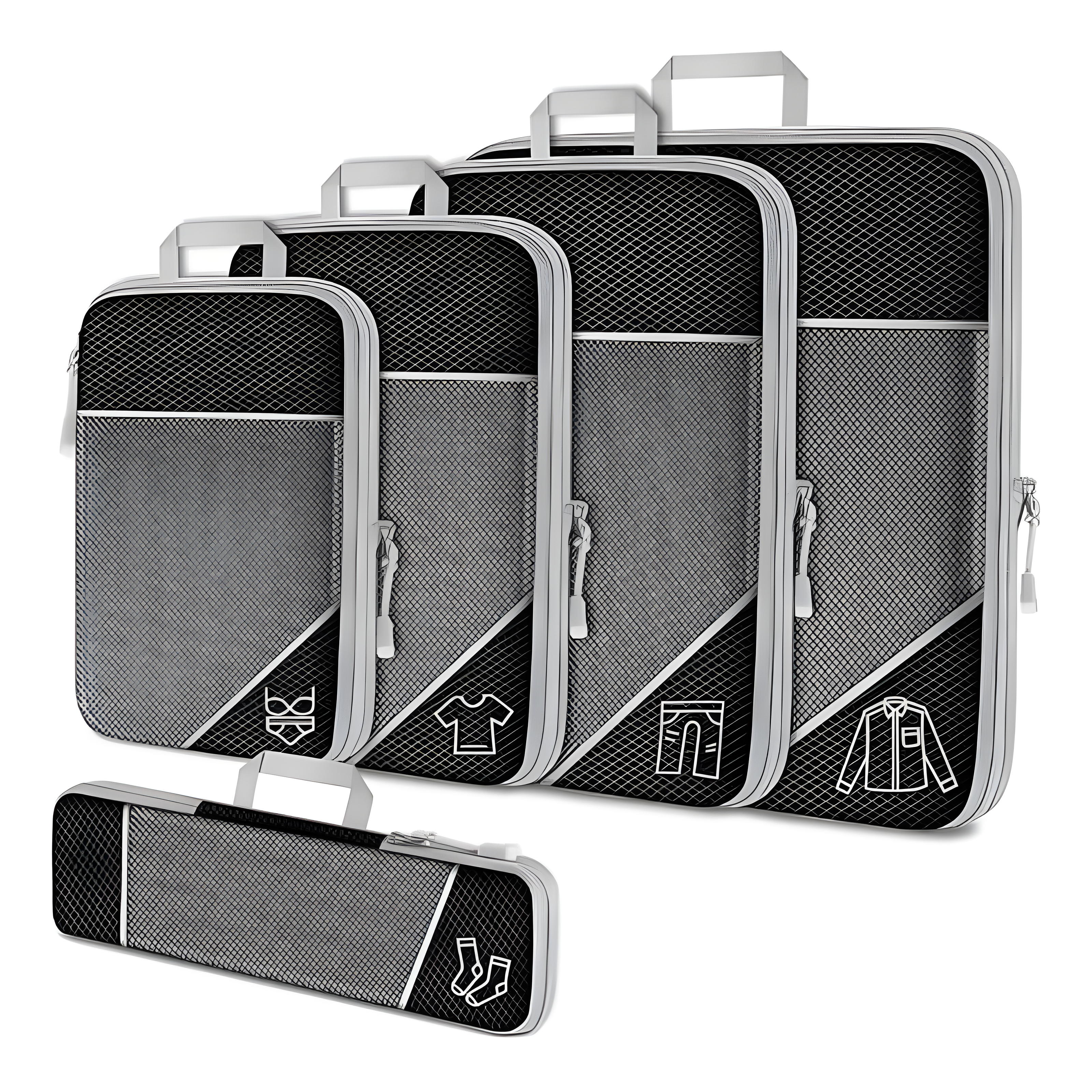 Compressie-verpakkingskubussen